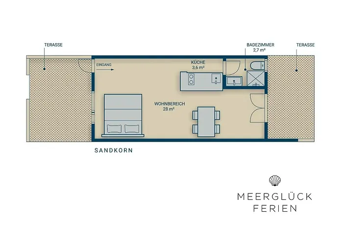Amselweg - Sandkorn *